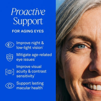 EyePromise Restore Eye Health Supplements - 60 Softgels, 30-Day Supply - Omega 3 Supplement for Aging Eyes with Lutein and Zeaxanthin, Fish Oil, EPA, DHA & Eye Vitamins and Nutrients